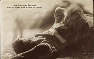 Prinz Alexander Ferdinand, Sohn von August Wilhelm von German Photographer