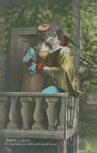 Romeo und Julia, Valentinskarte von German Photographer