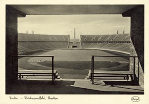 Das Olympiastadion, Reichssportfeld, Berlin