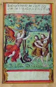 Adam und Eva aus dem Garten Eden vertrieben, ca. 1640