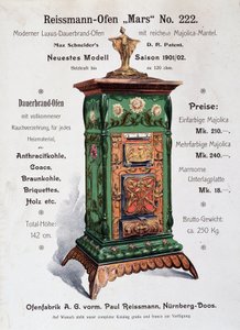Werbung für Reissmann-Oden von German School