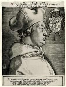 Albrecht von Brandenburg von German School