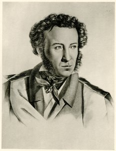 Alexander Puschkin von German School