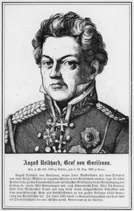 August Neidhardt, Graf von Gneisenau
