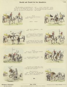 Barthl und Donisl in der Kavallerie von German School