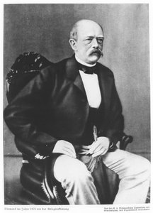 Bismarck im Jahr 1870 vor der Kriegserklärung