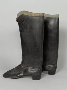 Stiefel, 3. von Zieten-Husaren, getragen von HRH Der Herzog von Connaught, vor 1914 von German School