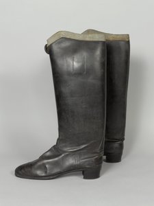 Stiefel, 3. von Zieten-Husaren, getragen von HRH Der Herzog von Connaught, vor 1914 von German School