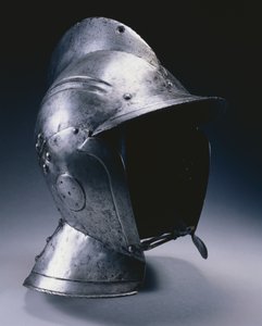 Burgonet mit klappbaren Wangenstücken, um 1540 von German School