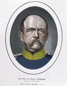 Kanzler Otto Von Bismarck (1815-98) ca. 1871 von German School