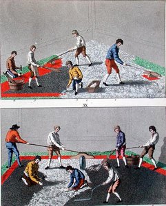Kinder pflastern, ca. 1810