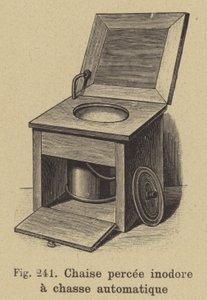 Kommode mit automatischer Spülung von German School