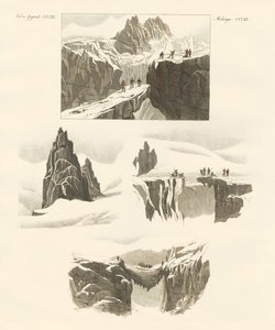 Über den Aufstieg des Mont Blanc von German School