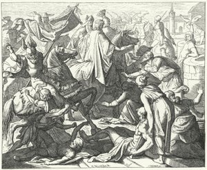 Krönungsprozession des Heiligen Römischen Kaisers Konrad II. von German School