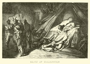 Tod von Wallenstein von German School