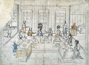 Abendessen bei den Adligen, Deutschland