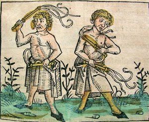 Geißler, veröffentlicht in der Nürnberger Chronik, 1493