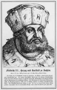 Friedrich III, Herzog und Kurfürst zu Sachsen von German School