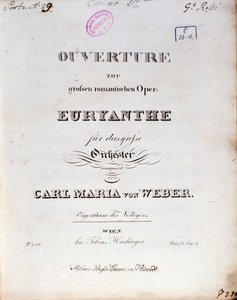 Frontispiz aus der Oper 