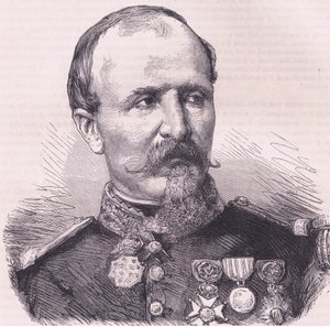 General Chanly, Cassells Geschichte des Krieges zwischen Frankreich und Deutschland, veröffentlicht von Cassell and Company Limited, ca. 1890