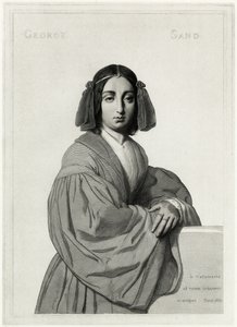 George Sand von German School