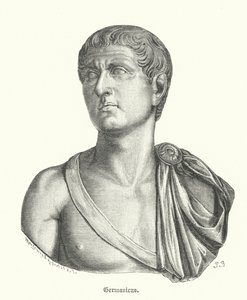 Germanicus, römischer General und Vater des Kaisers Caligula von German School