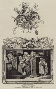 Goethes "Faust" (Gravur) von German School