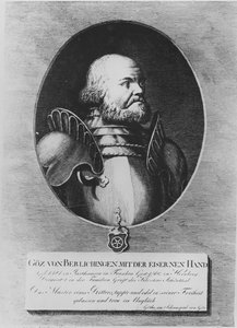 Götz von Berlichingen (Gravur) von German School