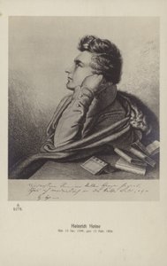 Heinrich Heine (1797-1856), deutscher Dichter von German School