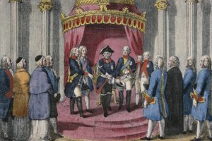 Huldigung der schlesischen Stände, 7. November 1741 von German School