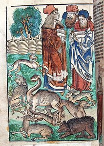 Illustration aus Hortus Sanitatis von German School