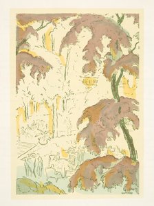 Illustration aus Styl, veröffentlicht 1922 von German School