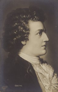 Johann Wolfgang von Goethe, deutscher Dichter, Romanautor und Dramatiker