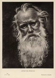 Johannes Brahms von German School