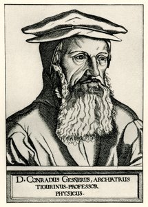 Konrad Gesner von German School