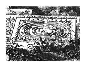 Labyrinth in Heidelberg, Hortus Palatinus von German School