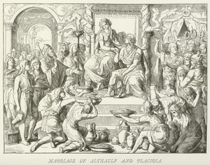 Hochzeit von Althaulf und Placidia von German School