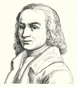 Matthias Claudius, deutscher Dichter und Journalist (Stich) von German School
