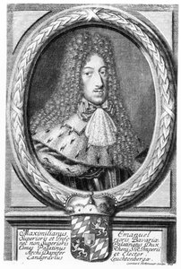 Maximilian II. Emanuel (1662-1726), graviert von Leonard II Heckenauer (165060-ca. 1704) von German School