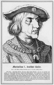 Maximilian I, Deutscher Kaiser von German School