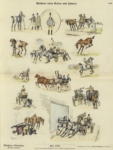 Missgeschicke beim Reiten und Fahren von German School