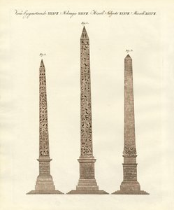 Obelisken und Ägypter von German School