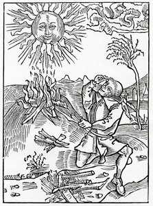 Von denen, die töricht gegen die Werke Gottes sprechen, Illustration aus Alexander Barclays englischer Übersetzung von 