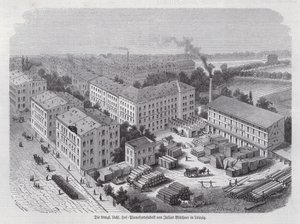 Klavierfabrik von Julius Blüthner, Leipzig, Deutschland von German School