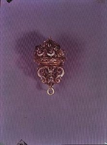 Pomander, Süddeutsch (Gold und Emaille)