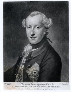 Porträt von Seiner Durchlaucht Karl (1735-1806), Prinz von Braunschweig, Lüneburg und Wolfenbüttel