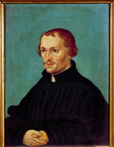 Porträt von Philippe Melanchton von German School