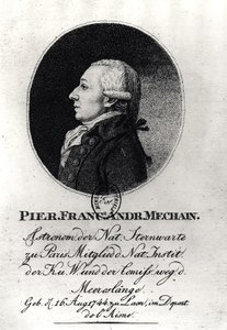 Porträt von Pierre Méchain (1744-1804)
