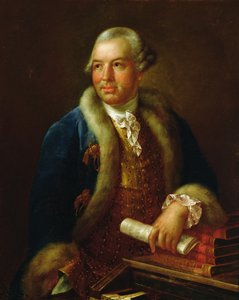Porträt des deutschen Komponisten Christoph Willibald von Gluck (1714-1787) von German School