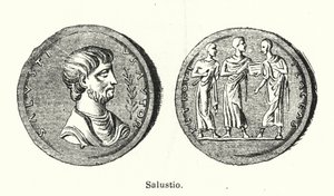 Sallust, römischer Historiker und Politiker von German School
